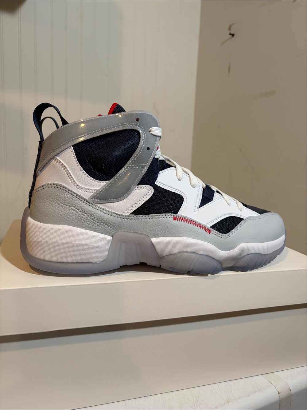 Jordan jump man Two Trey “Olympics” White/Red/Blue.9/22 release date. DO1925-101